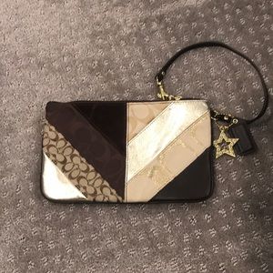 Coach Patchwork Collection Wristlet